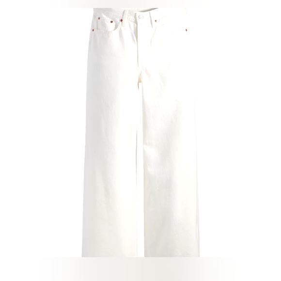 Levi's XL Flood Jeans in White Rinse - Picture 6 of 9